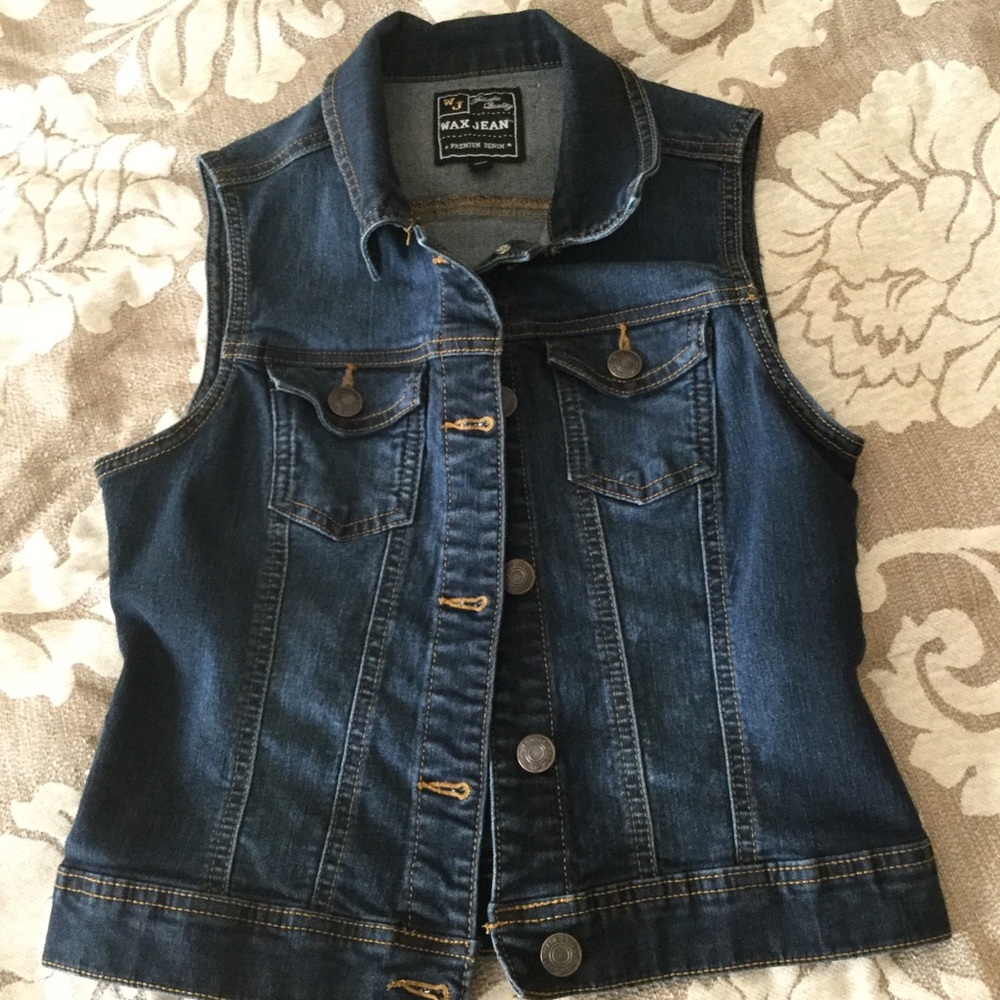 Denim vest